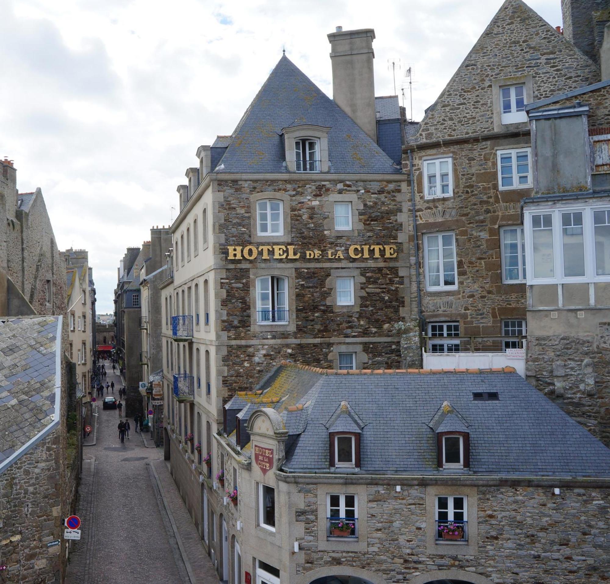 Hôtel de la Cité Saint-Malo Exterior foto